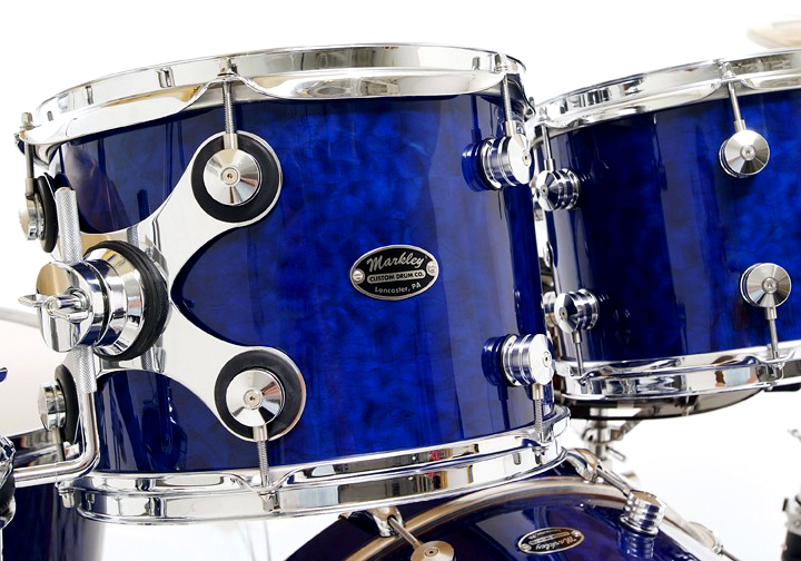 Cobalt Blue Quilted Maple Toms